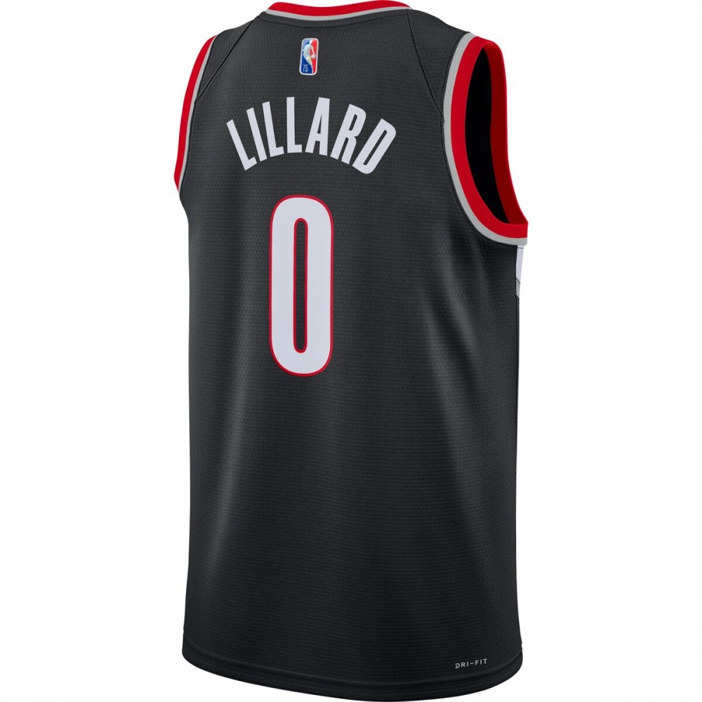 Damian Lillard Portland Trail Blazers 2021/22 Diamond Swingman Jersey - Icon Edition - Black-Pro Kit Vault | Brand New 26/27 Sports Jerseys